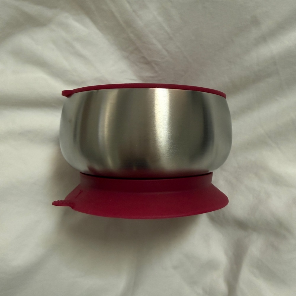 Avanchy Stainless Steel Suction Baby Bowl + Air-Tight Lid